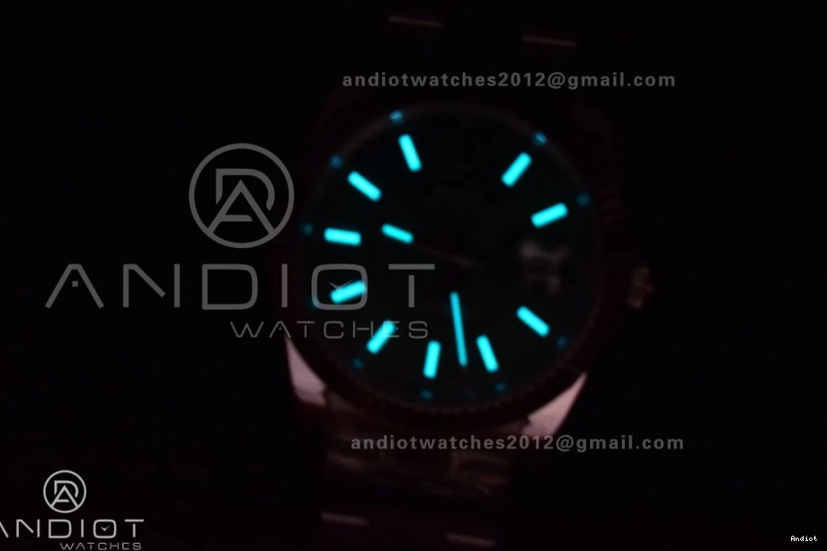 on 904L 1:1 Sundust Green Oyster Steel Dial 41 Best 126334 Edition SA3235 DIWF DateJust Bracelet 1115